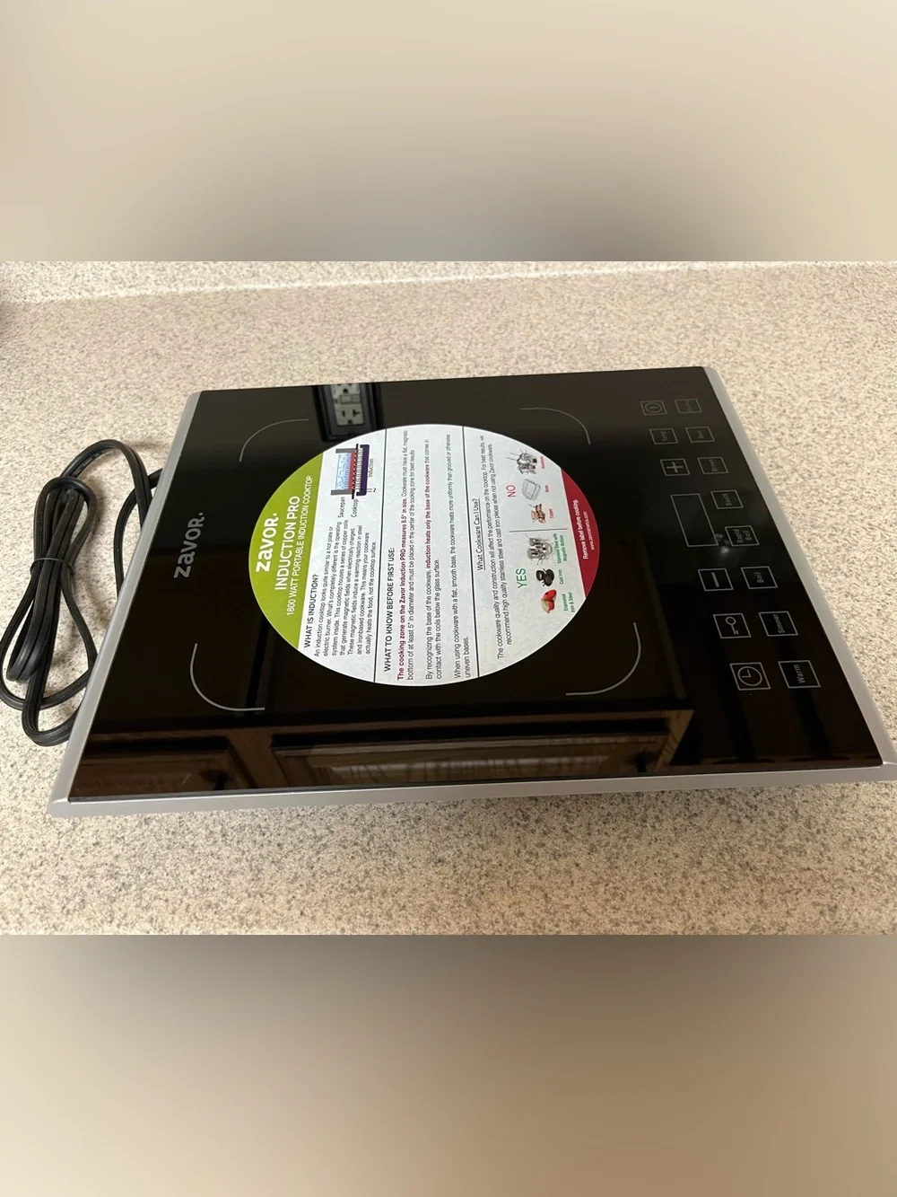 Zavor PRO Portable Induction Cooktop